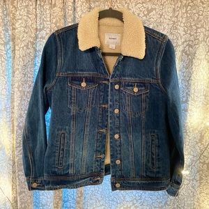 Old Navy sherpa jean jacket.